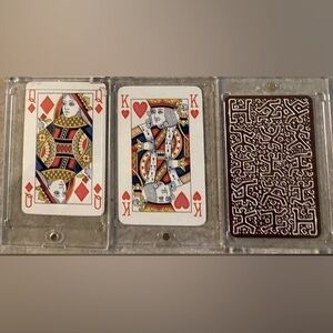 Hermes rare King and Queen Playing card (2 cards)
